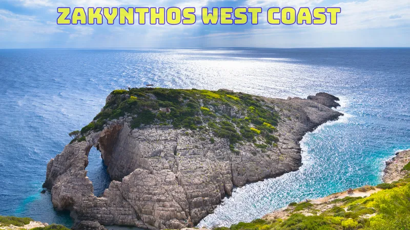 Zakynthos West Coast Boat Tour with Shipwreck Beach, Mizithres & Turtle Spotting