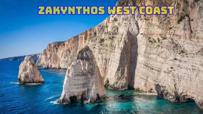 Zakynthos West Coast Boat Tour with Shipwreck Beach, Mizithres & Turtle Spotting